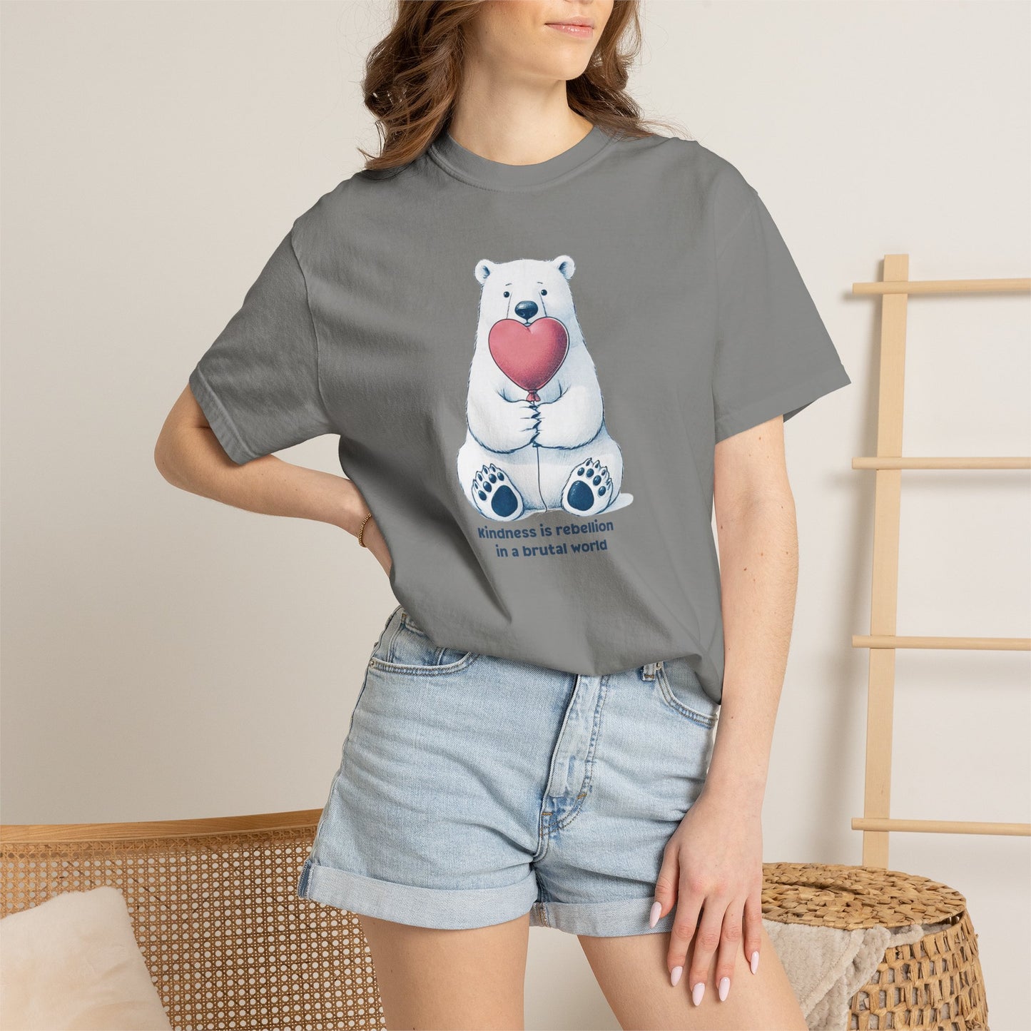 Comfort Colors Polar Bear Kindness Tee