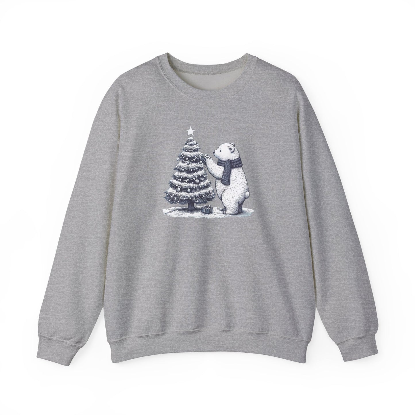 Arctic Christmas Polar Bear Sweatshirt | Polar Den Edition