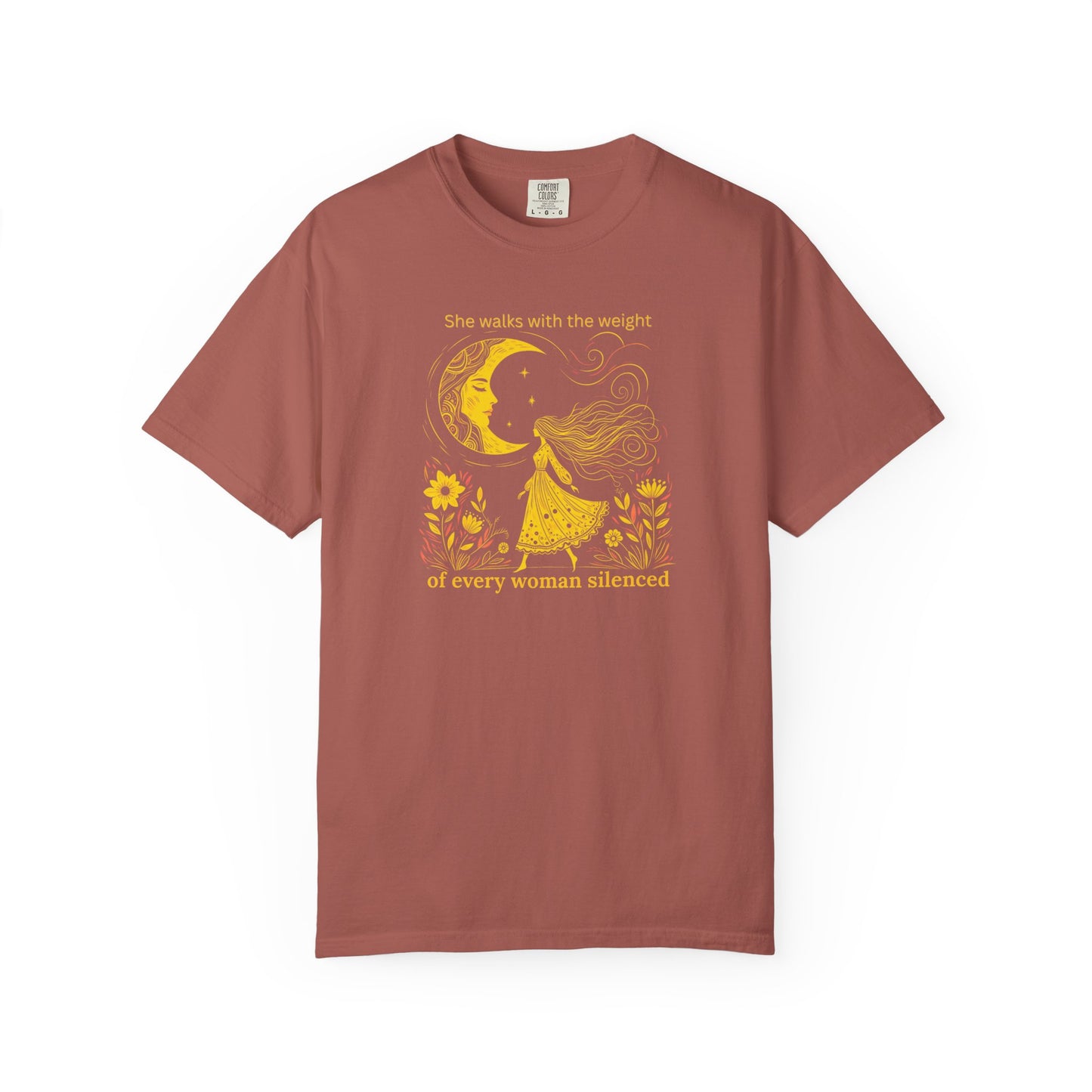 Comfort Colors She Walks With the Weight Tee