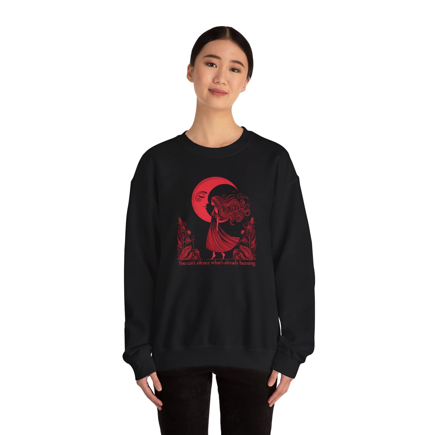 The Eternal Flame Celestial Art Sweatshirt | Storybook Den
