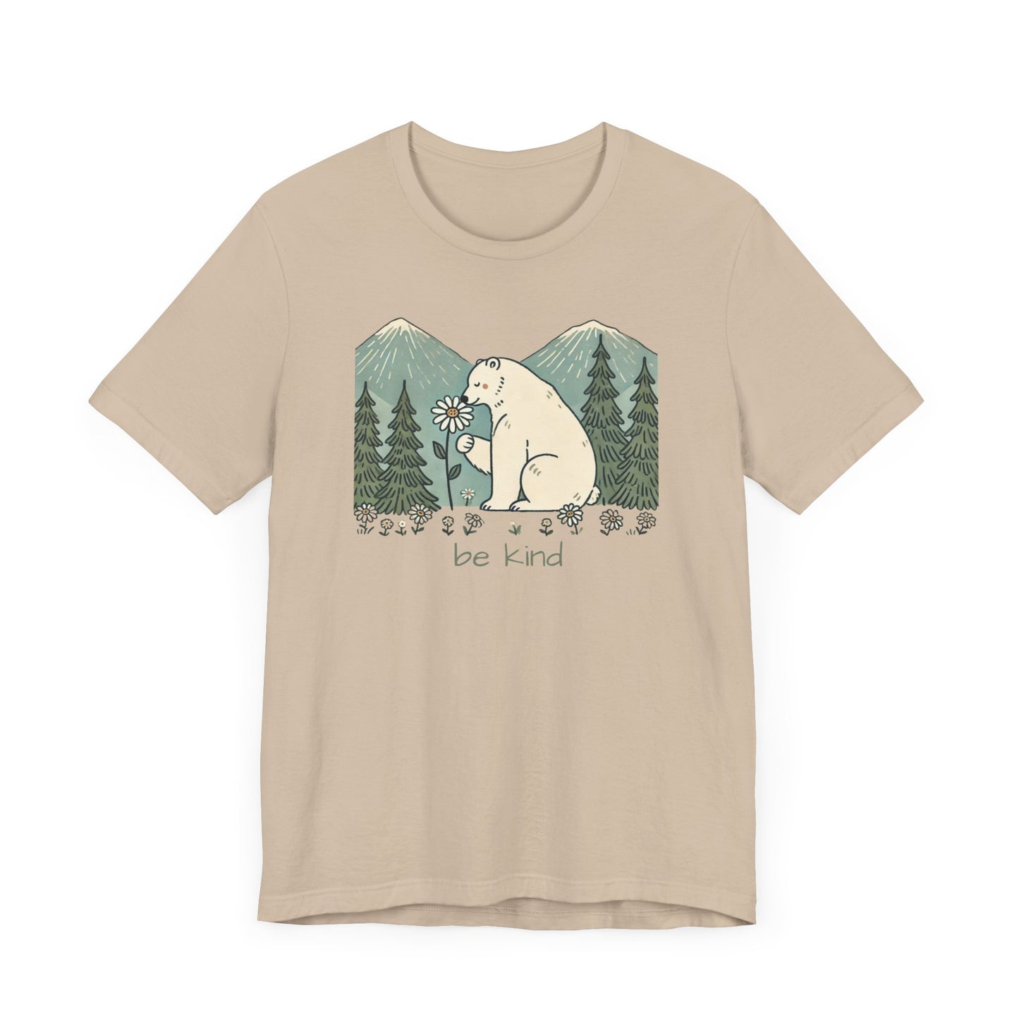 Be Kind Polar Bear Tee - Stompy Paws