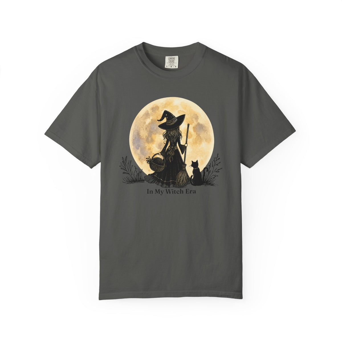 In My Witch Era Graphic Tee | Moon Witch Comfort Colors Shirt