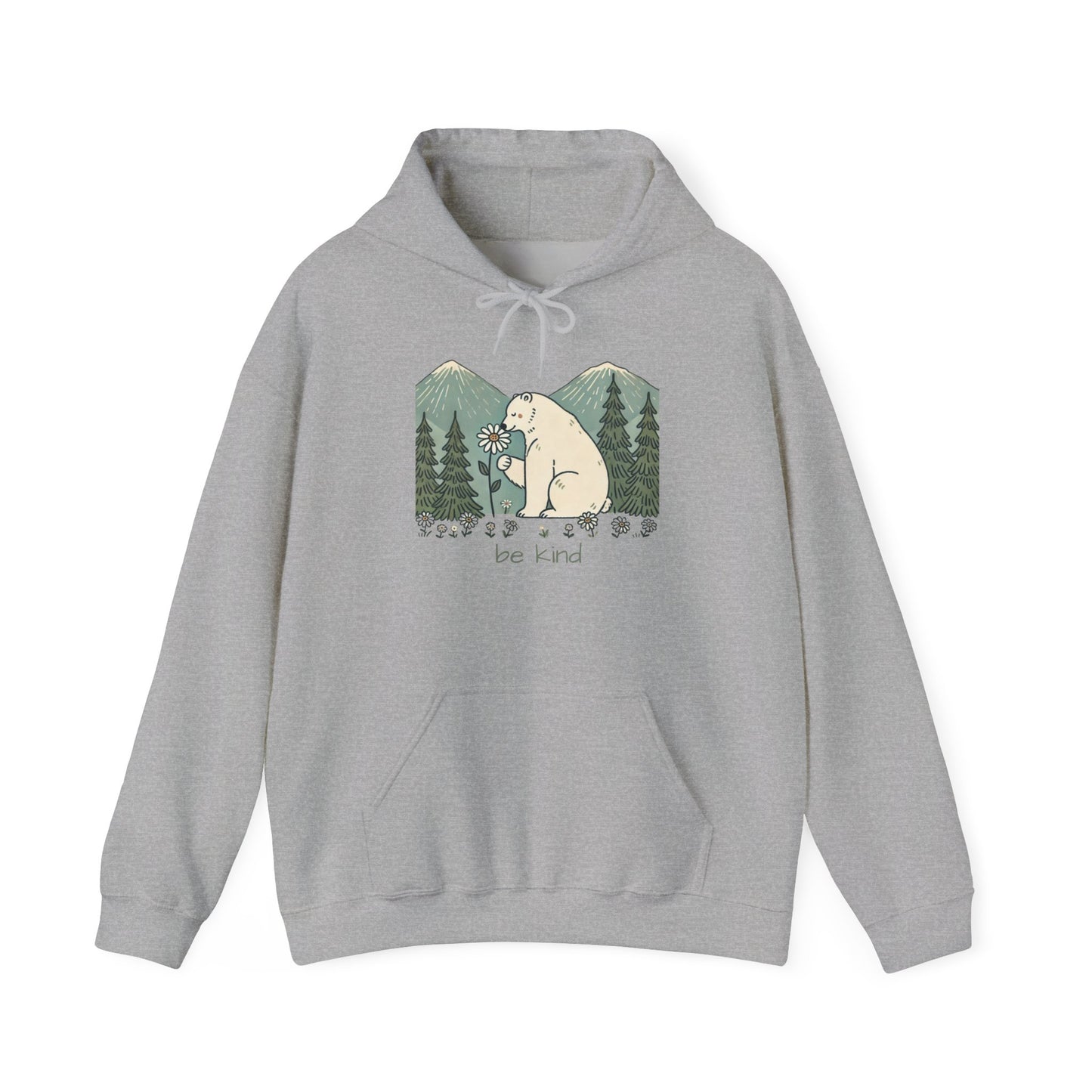 Be Kind Polar Bear Hoodie