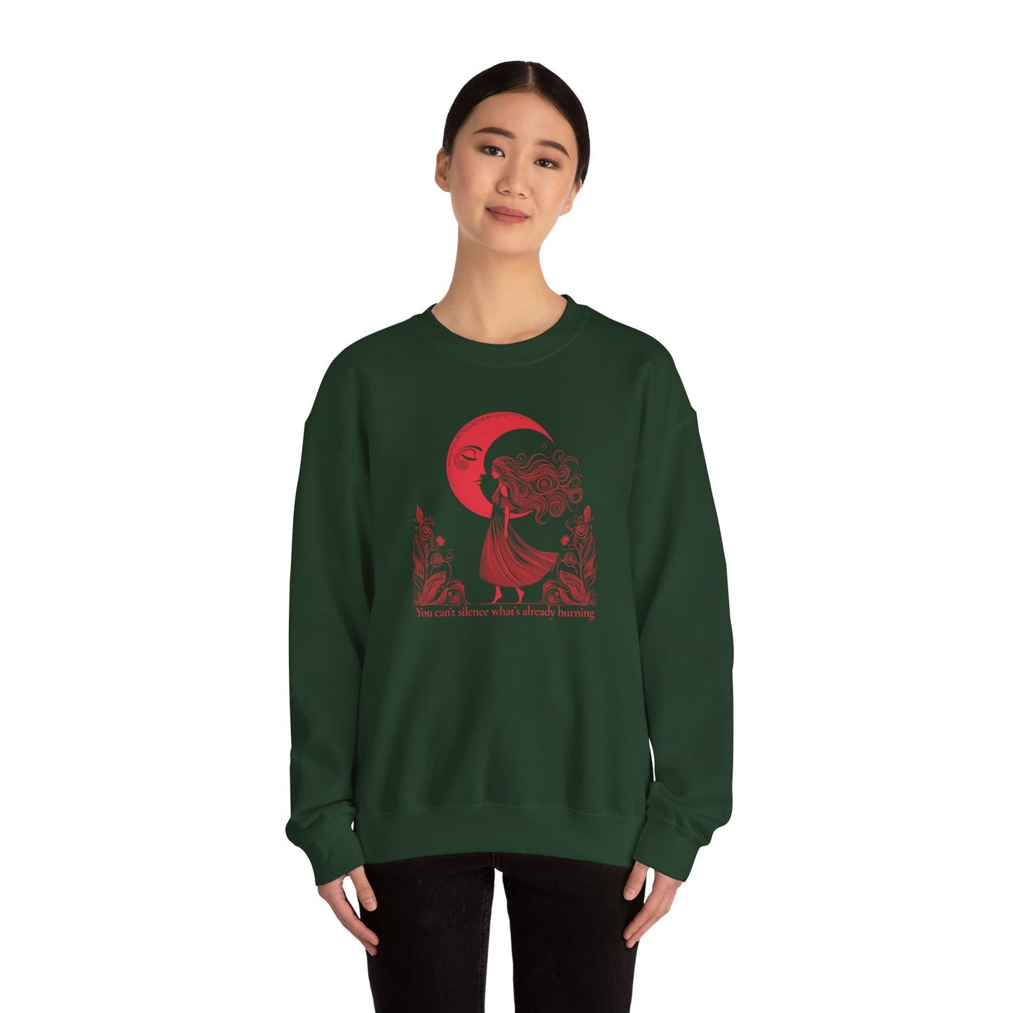 The Eternal Flame Celestial Art Sweatshirt | Storybook Den