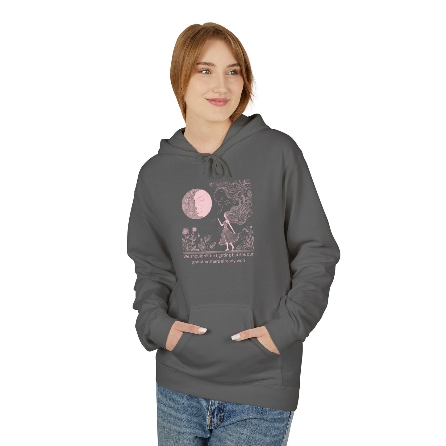 We Shouldn’t Be Fighting Battles, Moon Goddess Hoodie