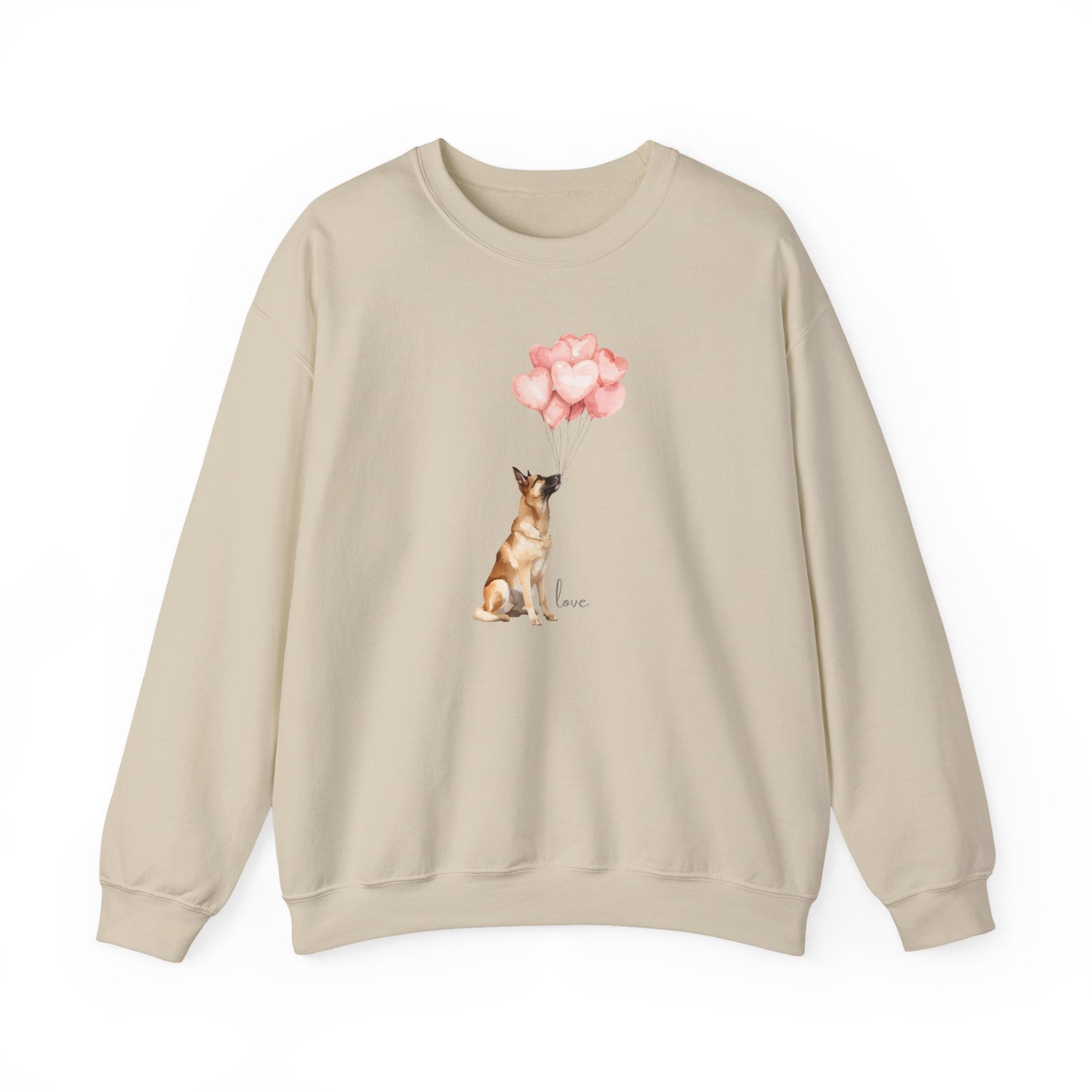 The Infinite Affection German Shepherd Art Sweatshirt | Storybook Den