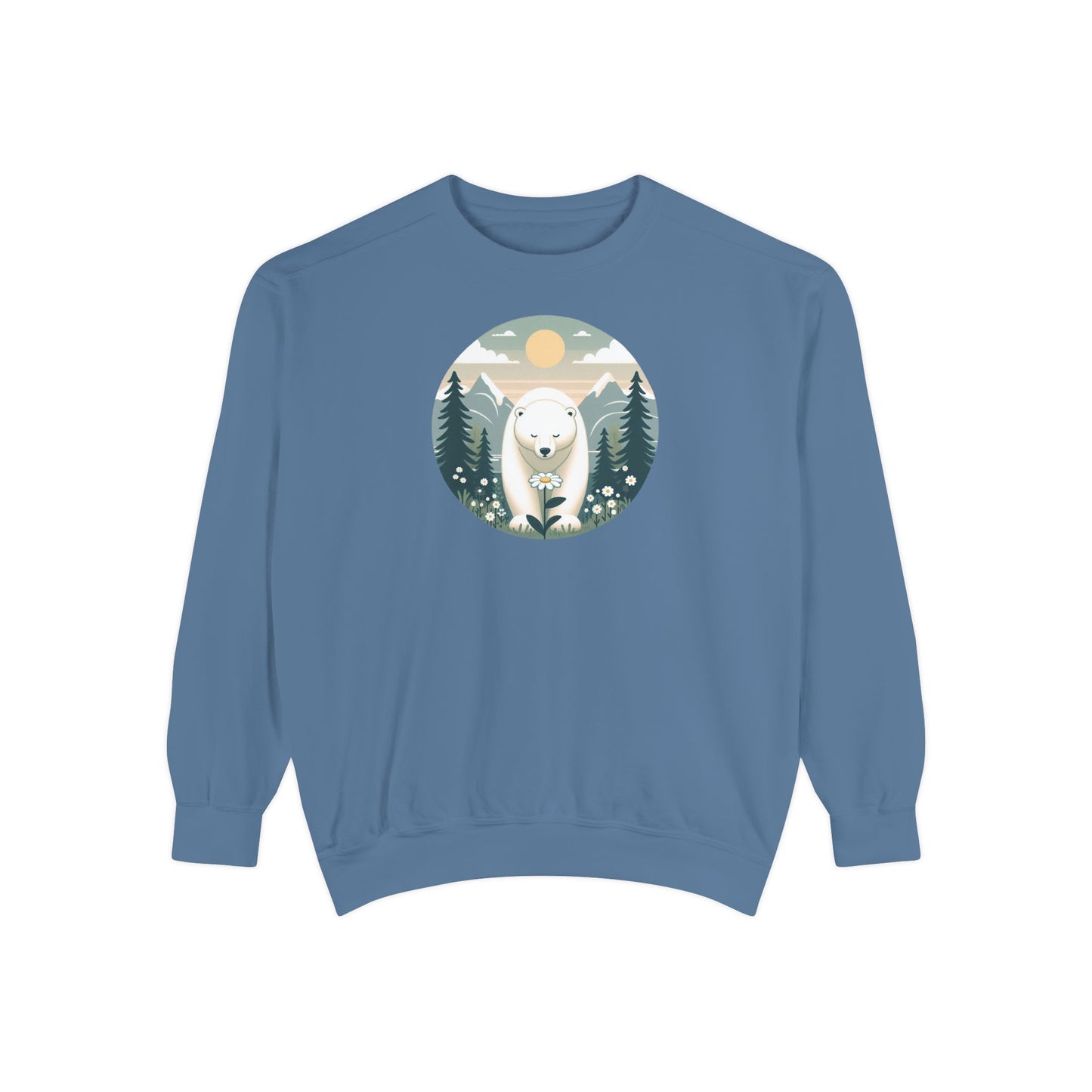 Polar Bear Alpine Comfort Colors Sweatshirt