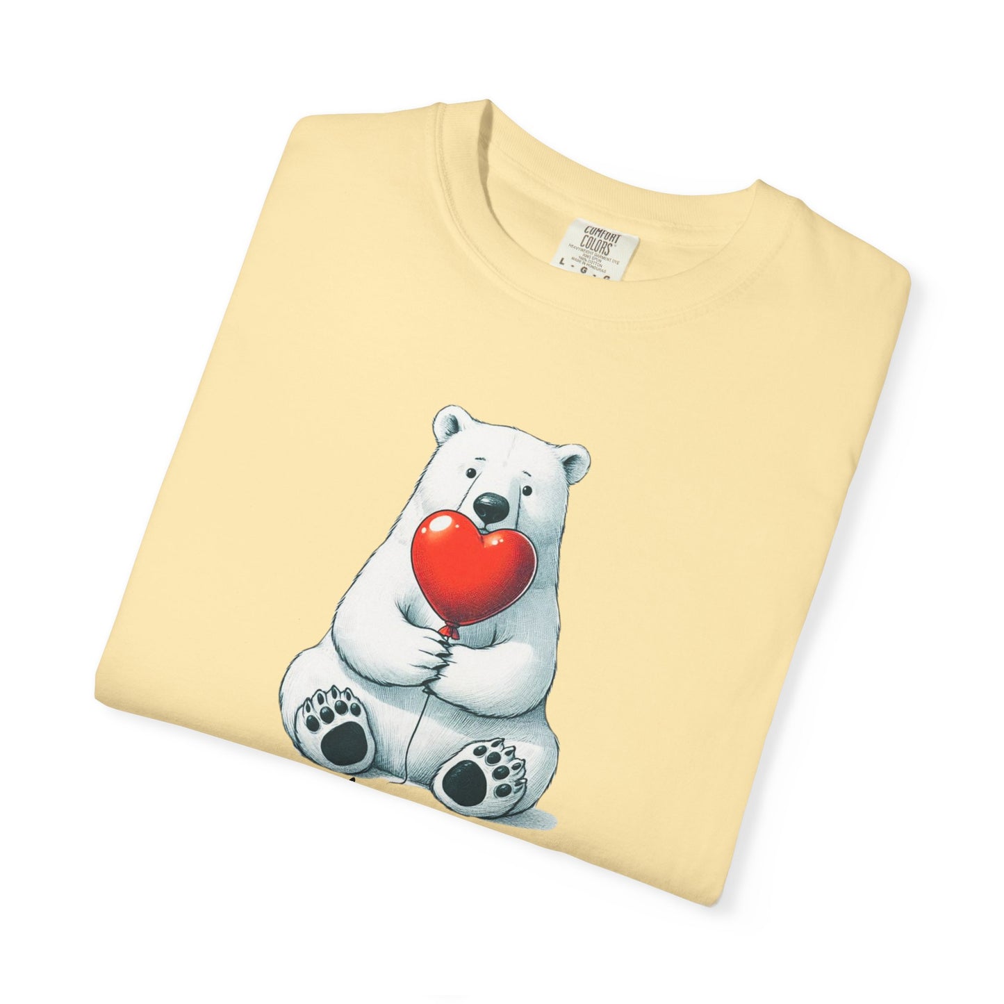 Be Mine Polar Bear Comfort Colors Tee