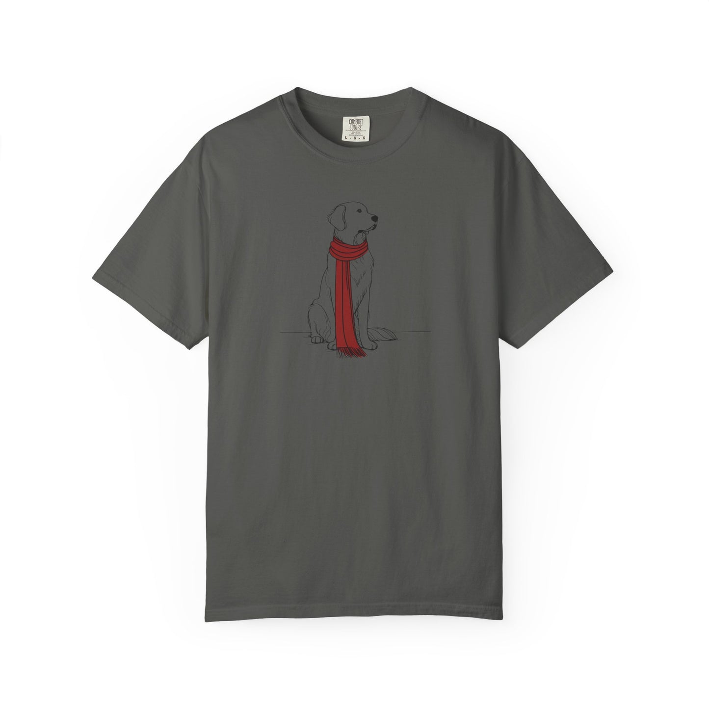 Minimalist Winter Dog Comfort Colors Tee