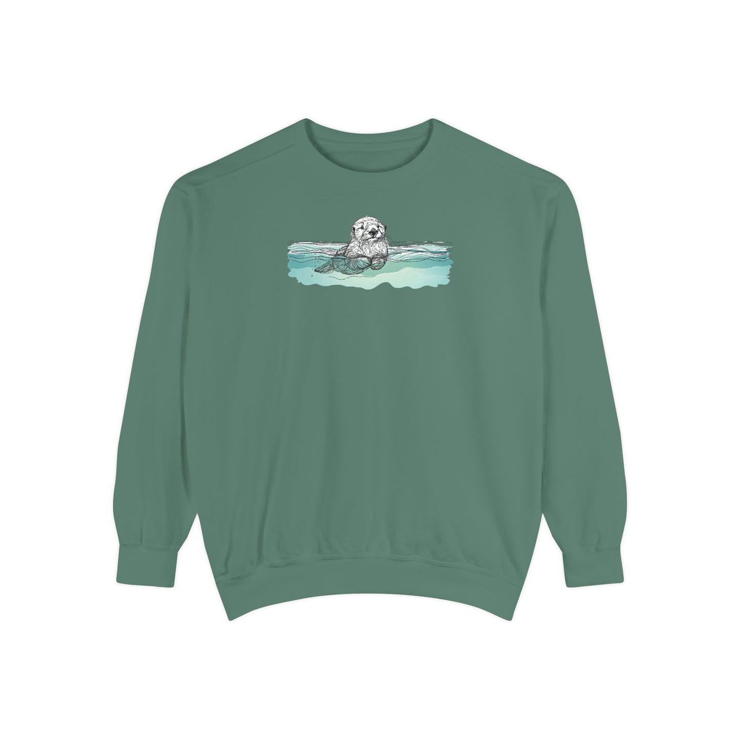Otter in the Water Sweatshirt