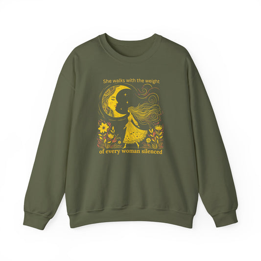 The Weight of Silence Sweatshirt | Mystic Spirit Edition
