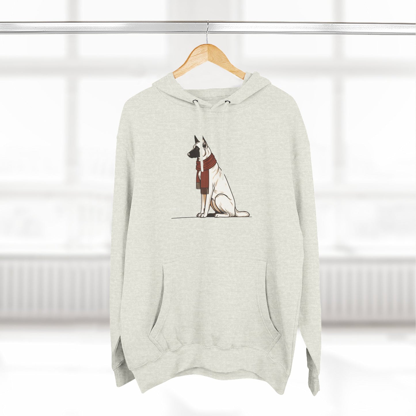 Belgian Malinois Scarf Hoodie
