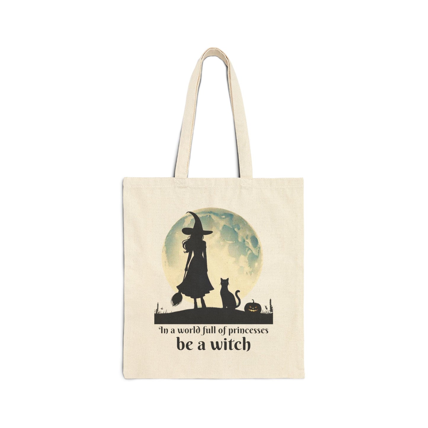 Witch’s Moonlight Cotton Tote | Mystic Den Edition