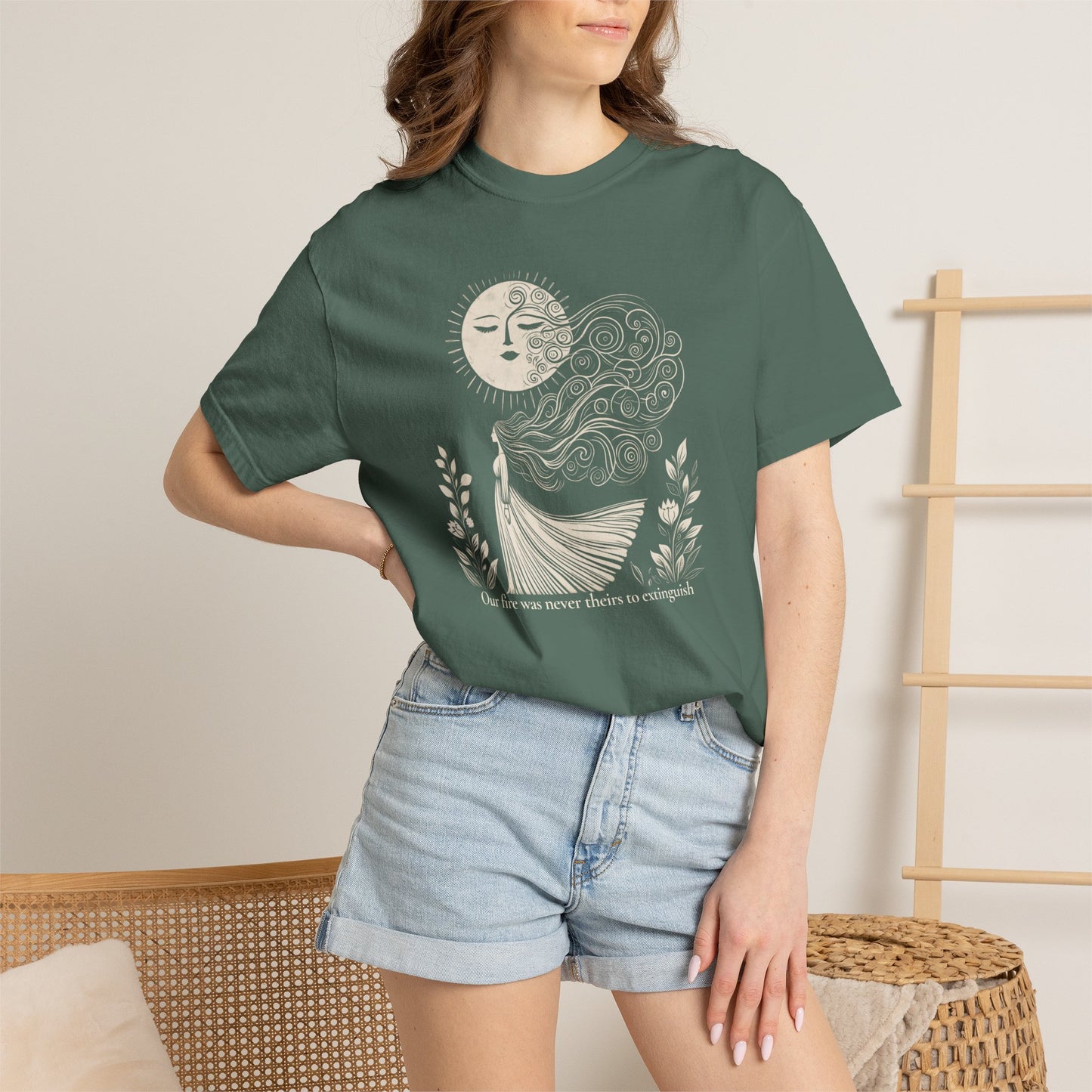 Our Fire Was Never Theirs to Extinguish Comfort Colors T-Shirt