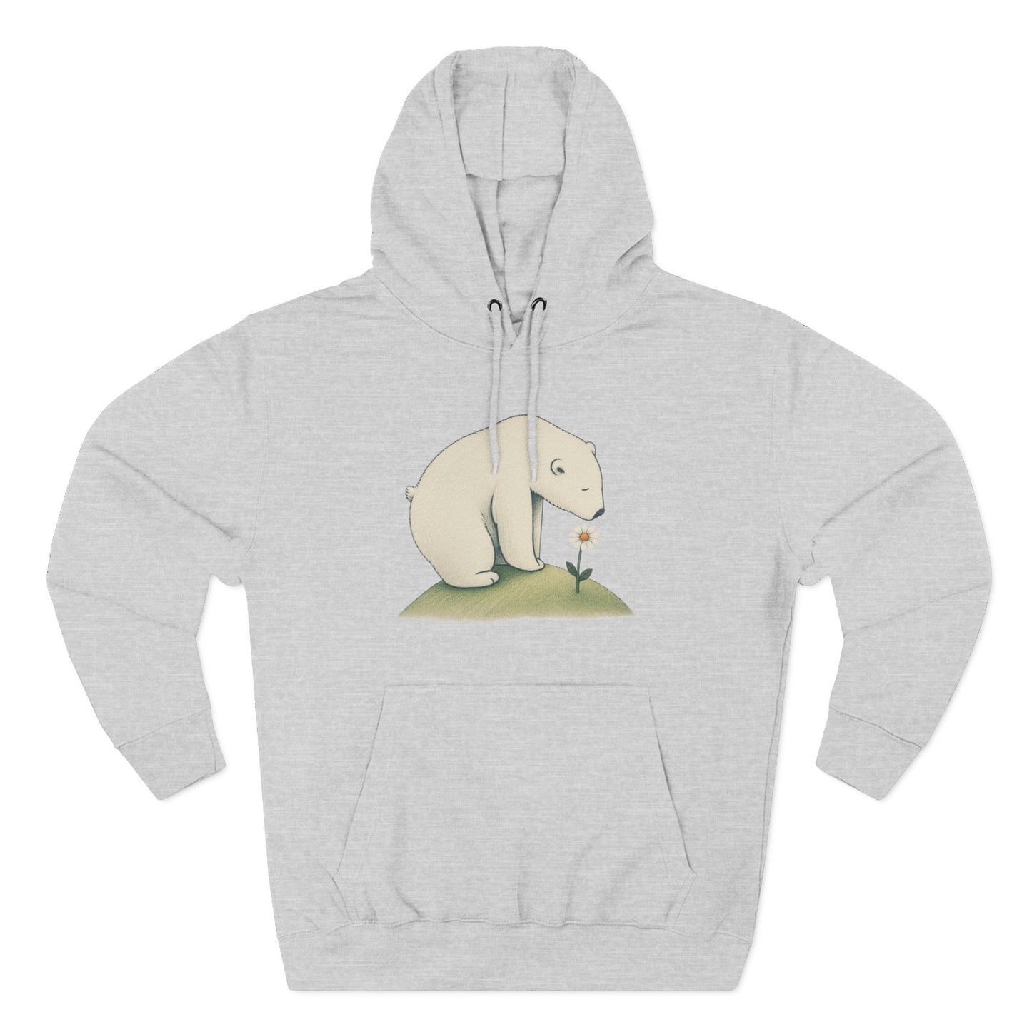 Daisy Day Polar Bear Hoodie
