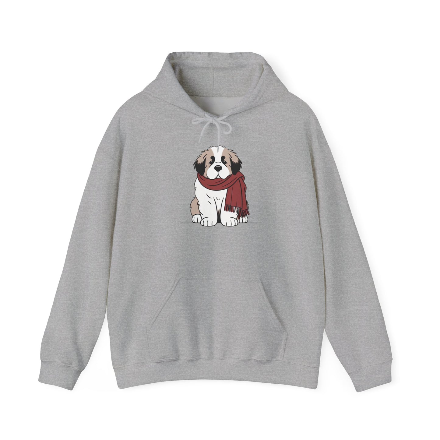 Saint Bernard Puppy Winter Hoodie