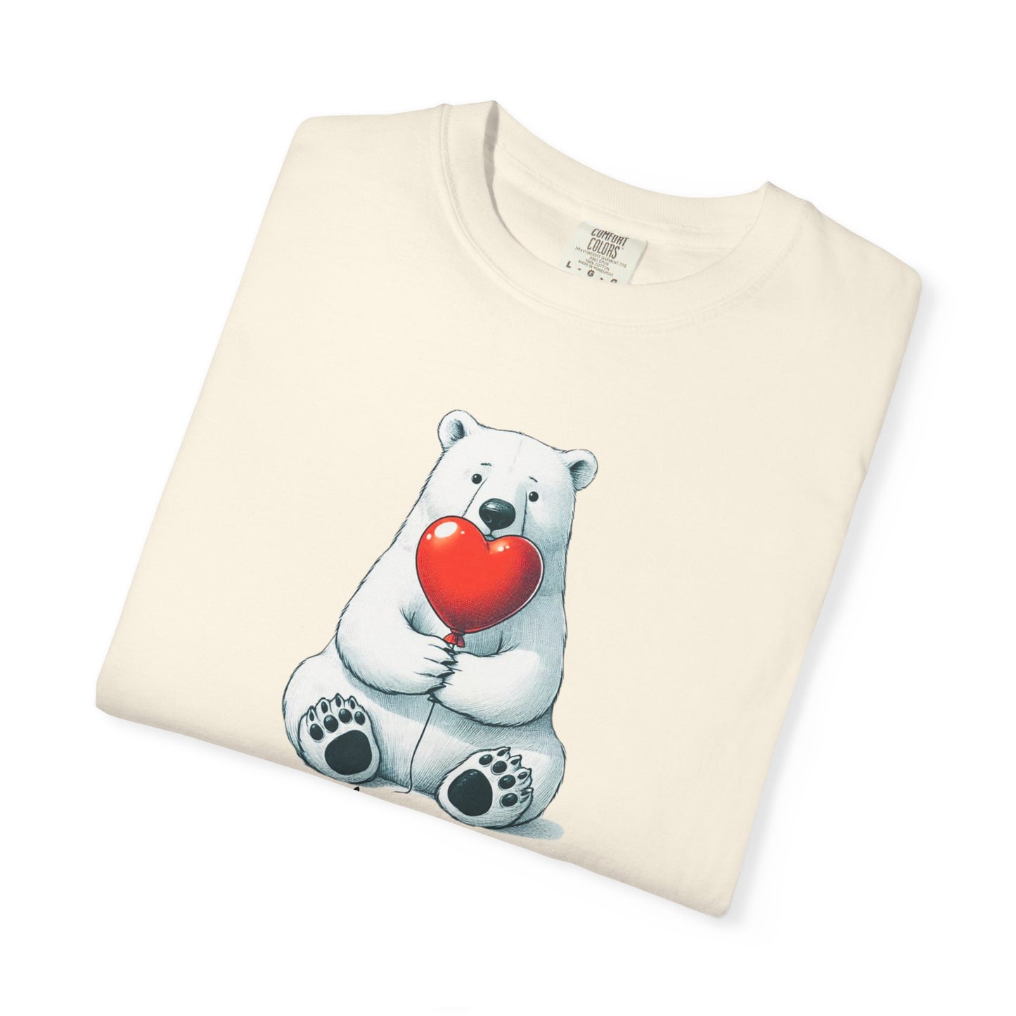 Be Mine Polar Bear Comfort Colors Tee