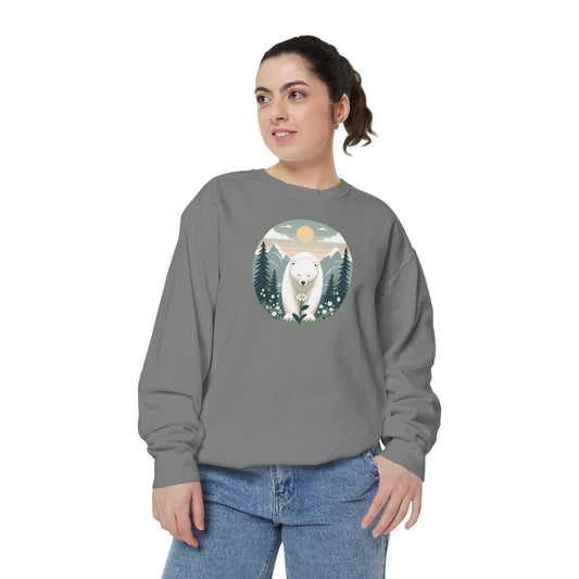 Polar Bear Alpine Comfort Colors Sweatshirt