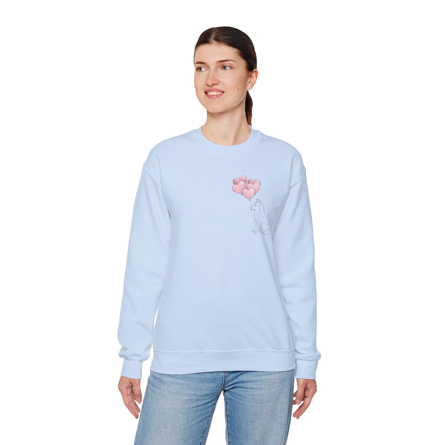 The Heartfelt Howl Husky Art Sweatshirt | Storybook Den
