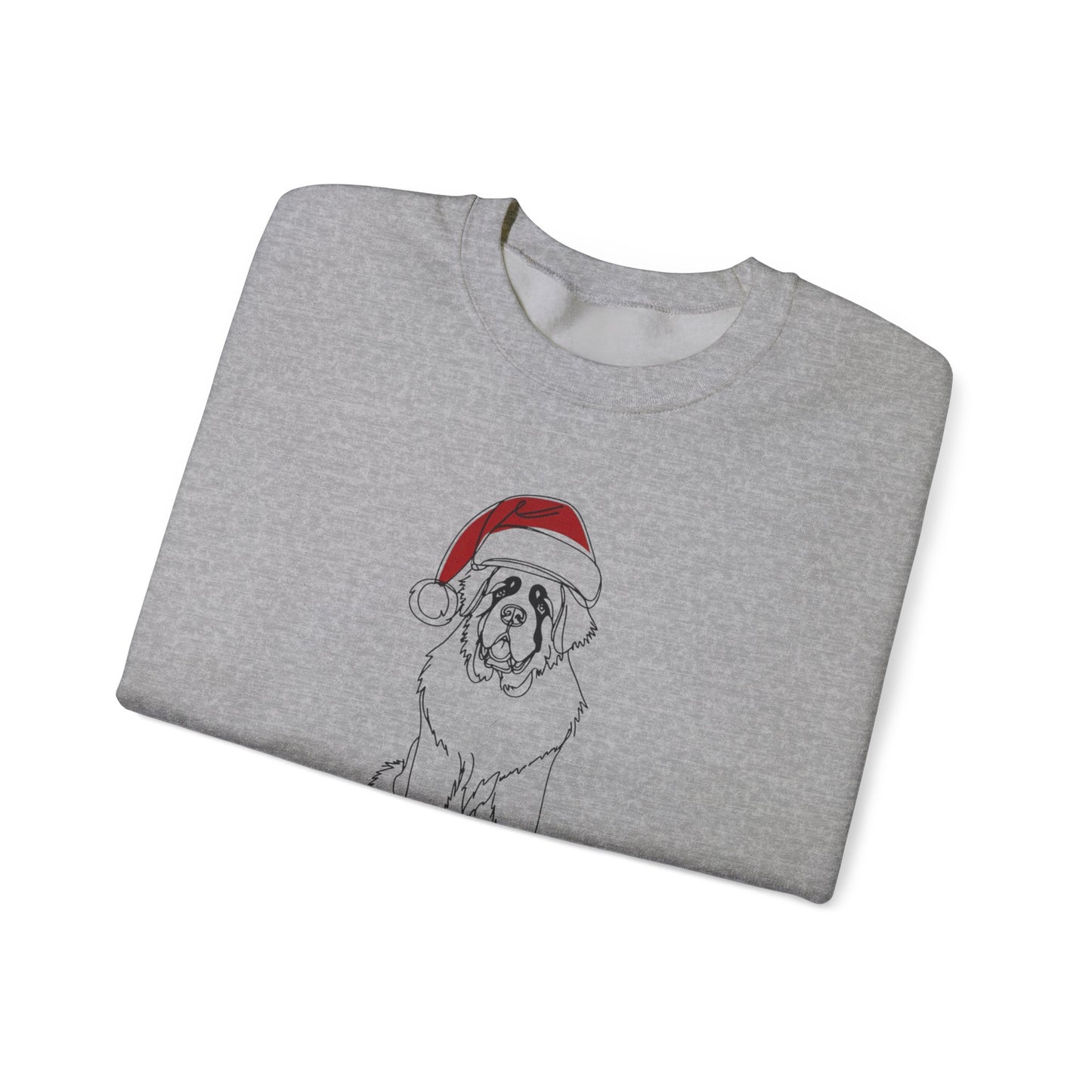 Saint Bernard Christmas Sweatshirt