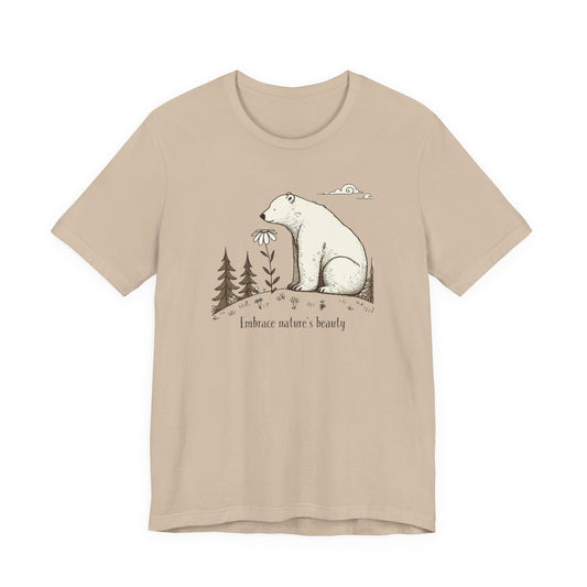 Polar Bear Nature Tee | Embrace Nature’s Beauty Shirt