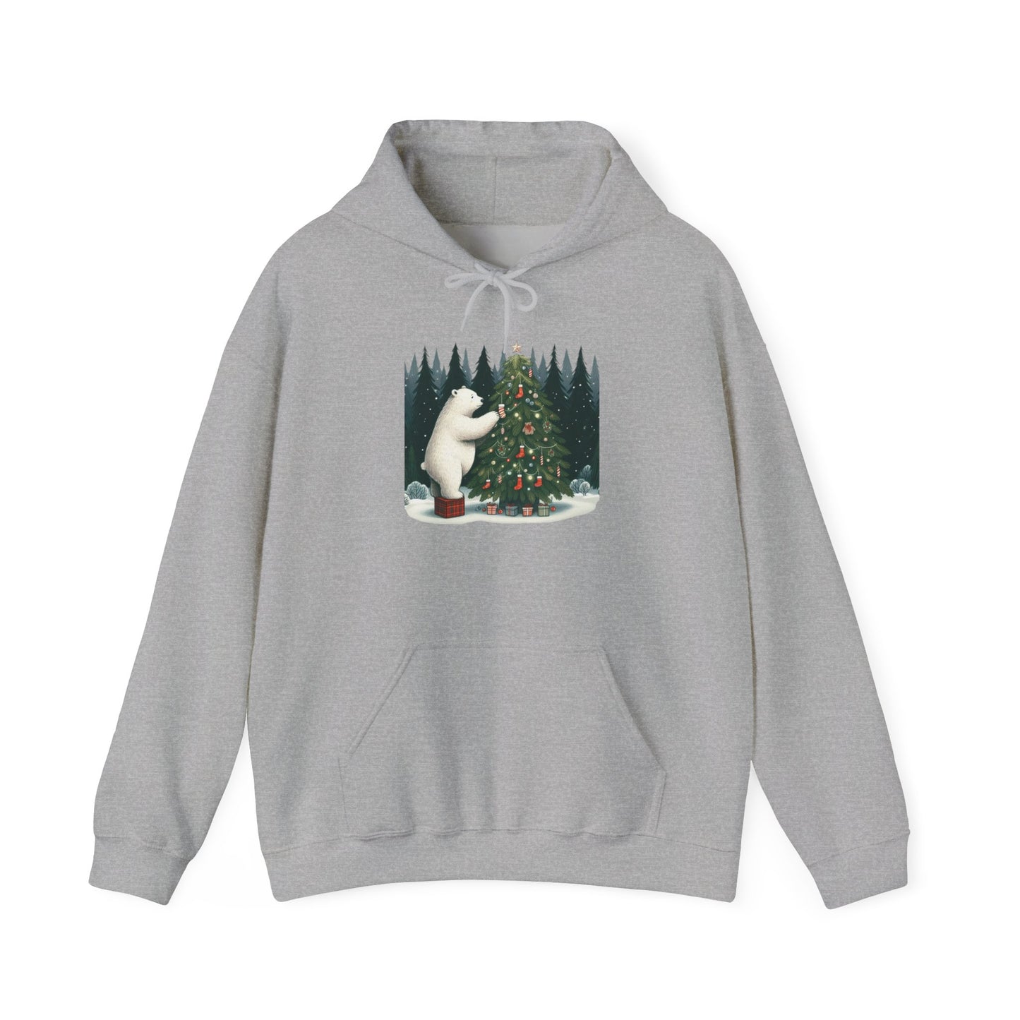 Feeling Like Christmas Polar Bear Hoodie