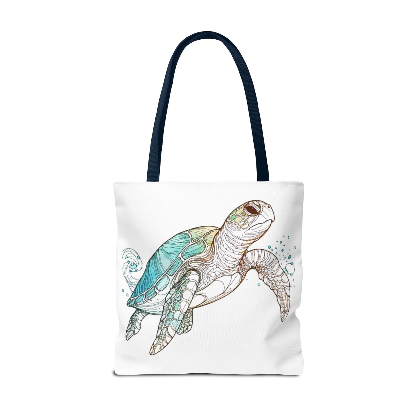 Sea Turtle Ocean Tote Bag | Marine Life Beach Bag