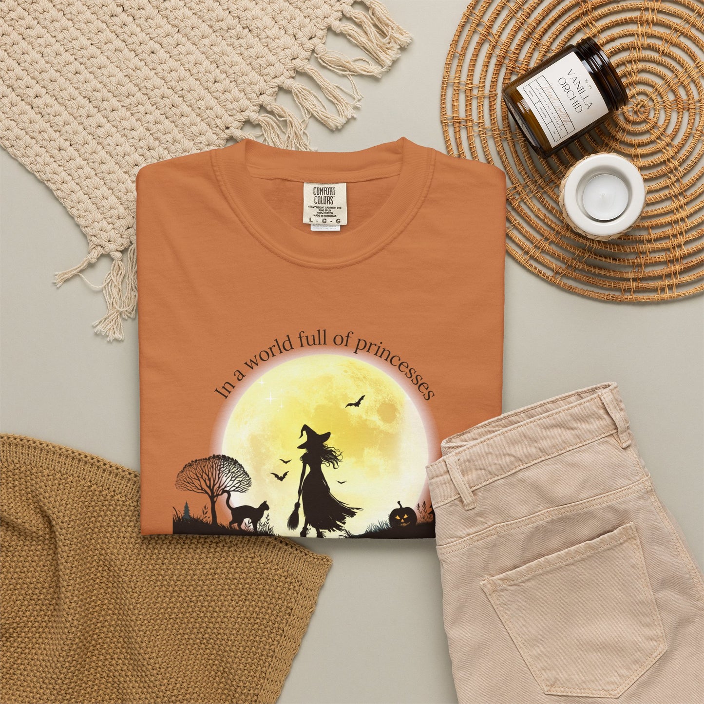 Be A Witch Comfort Colors Tee