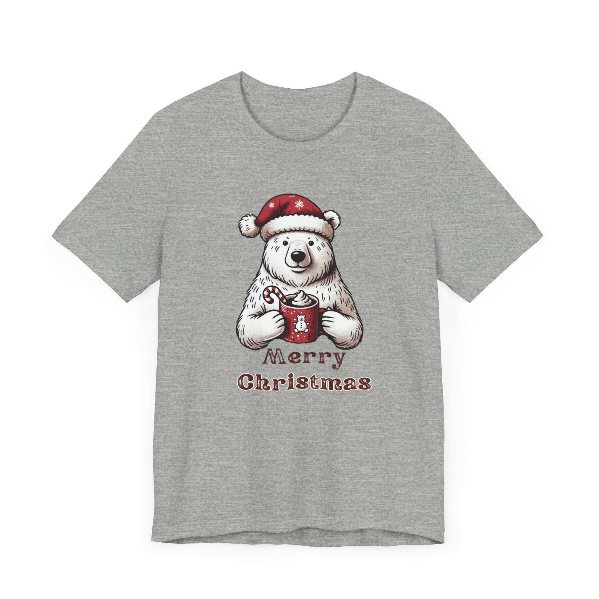 Merry Christmas Polar Bear Tee - Stompy Paws