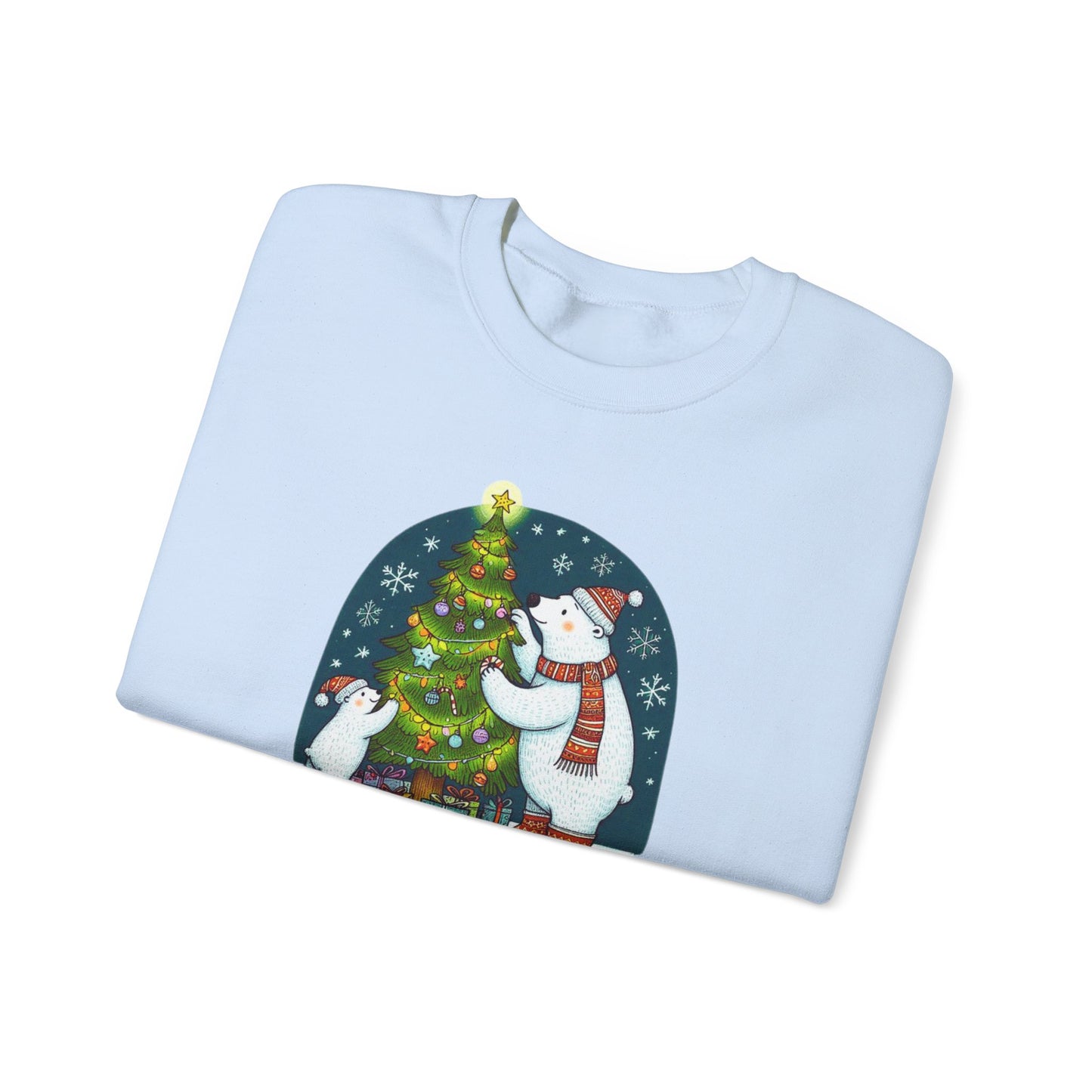 Merry Christmas Polar Bear Sweatshirt