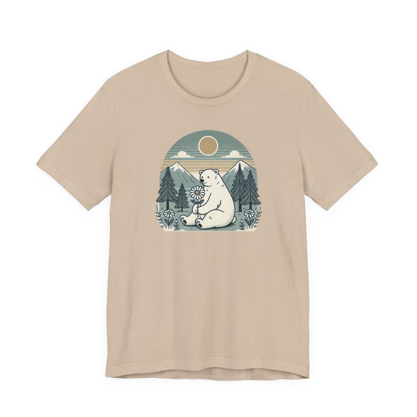 The Gentle Wanderer Polar Bear Premium Tee | Polar Den
