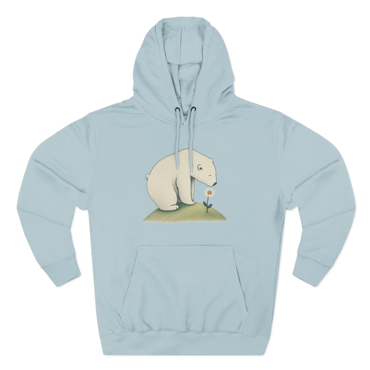 Daisy Day Polar Bear Hoodie