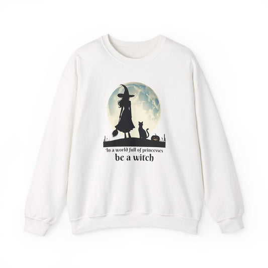 Witch's Moonlight Silhouette Sweatshirt | Mystic Den Edition