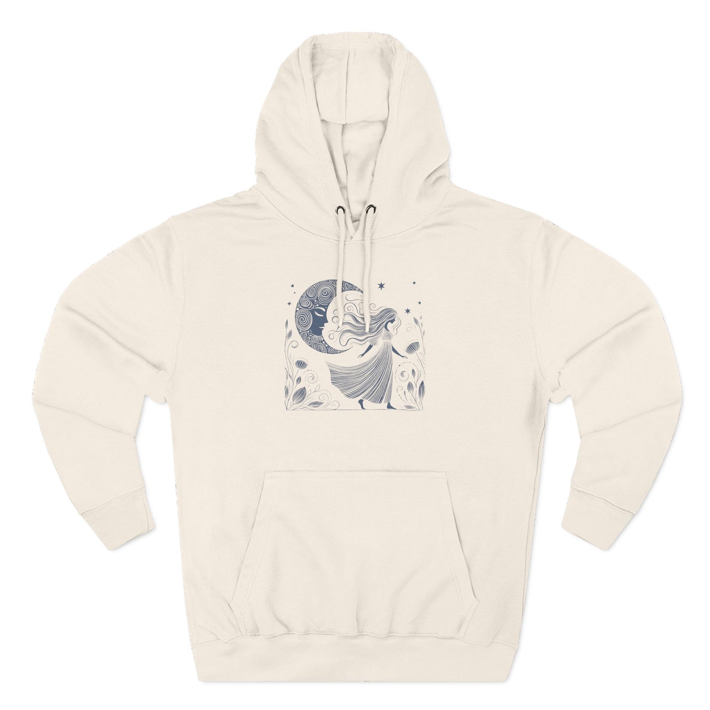 Moonlit Wildflower Woman Hoodie