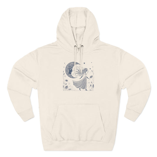 Moonlit Wildflower Woman Hoodie