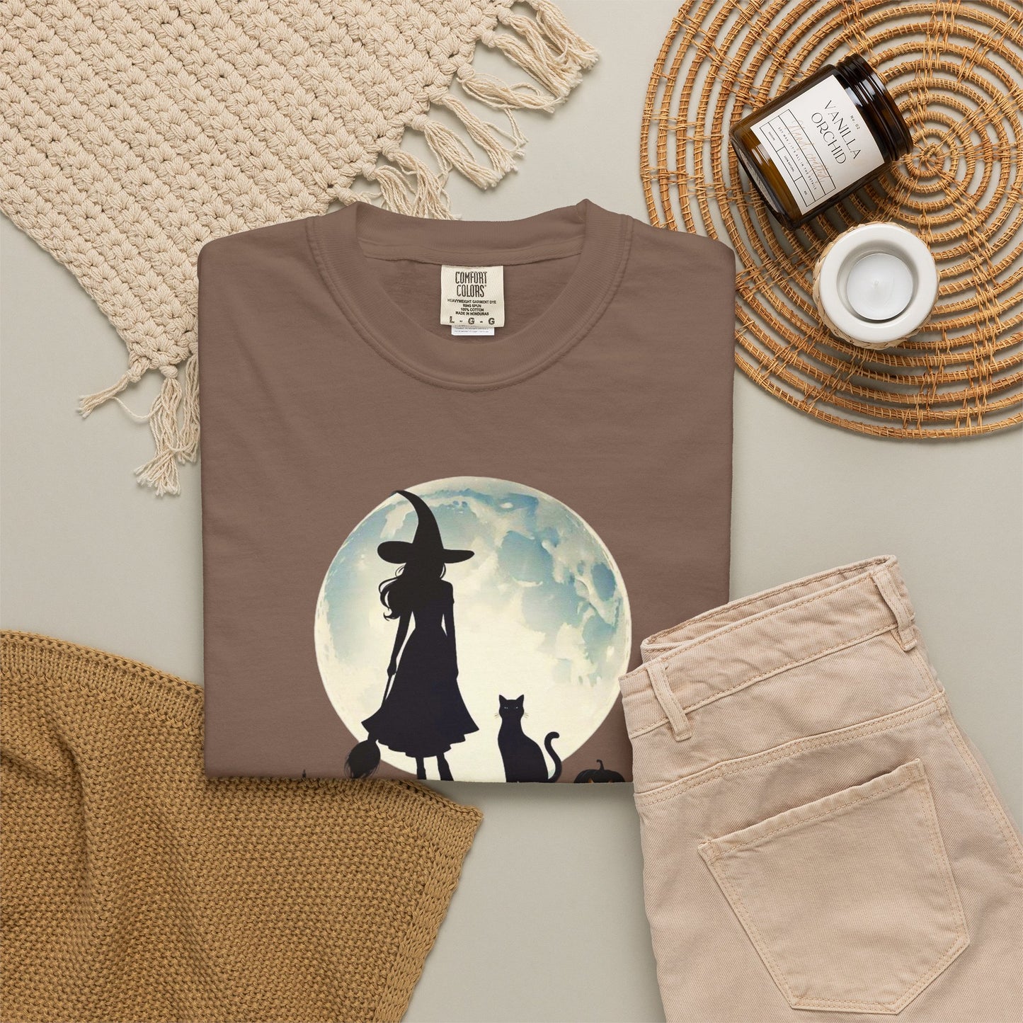 Comfort Colors Be A Witch Tee