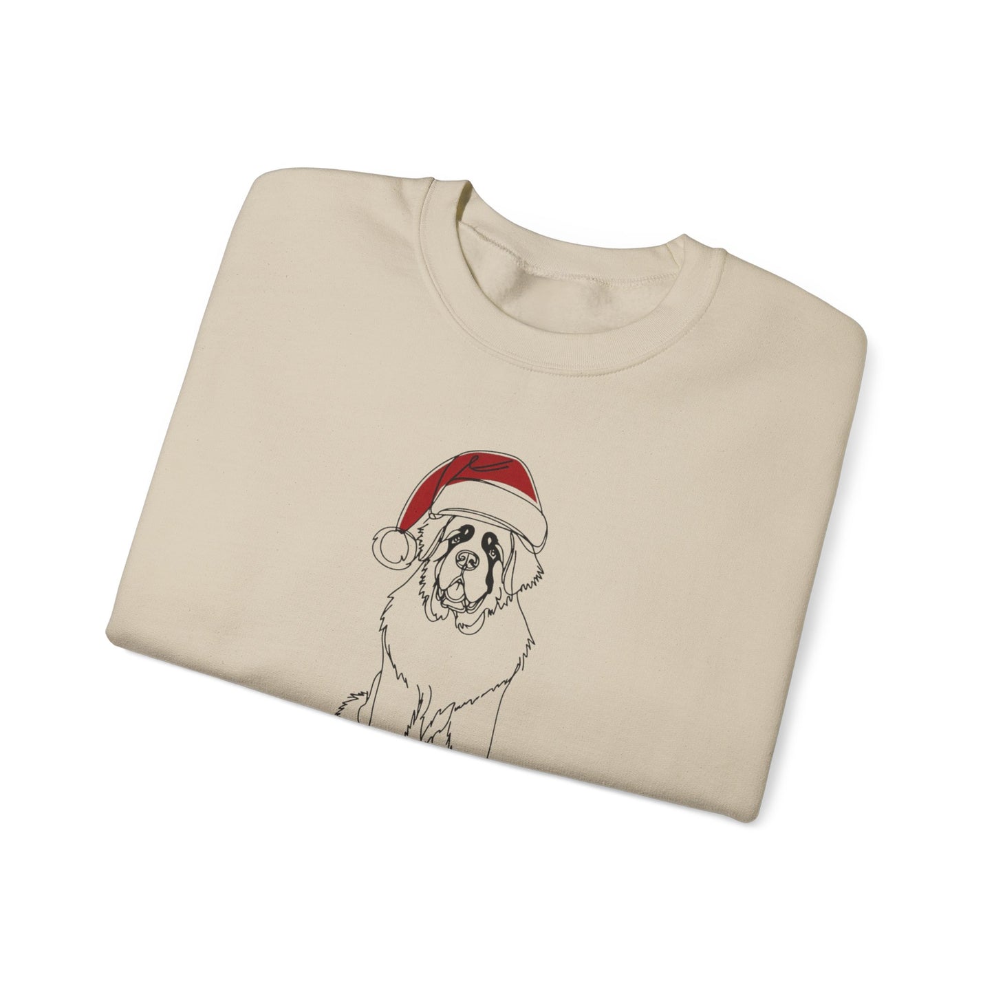 Saint Bernard Christmas Sweatshirt