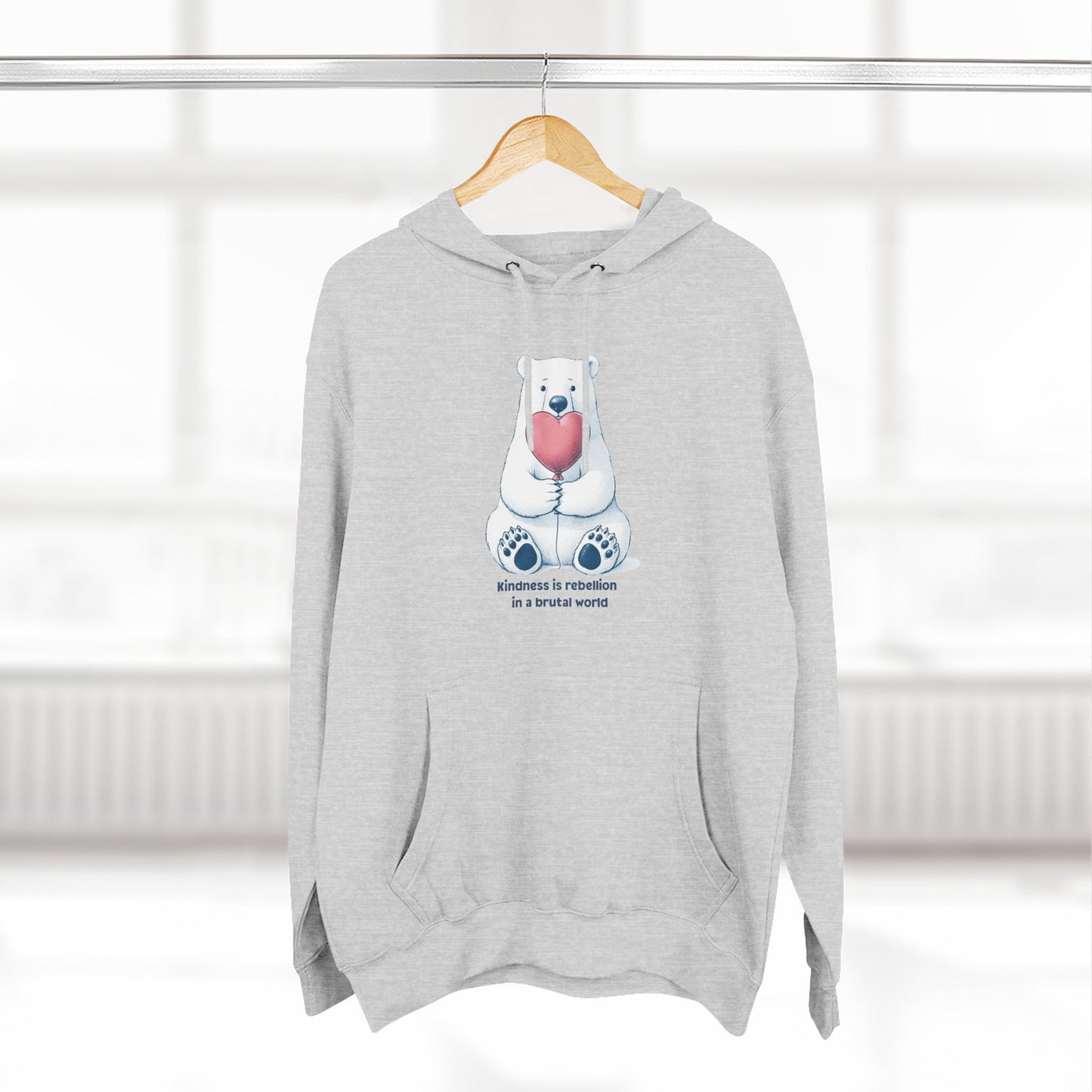 Polar Bear Kindness Hoodie