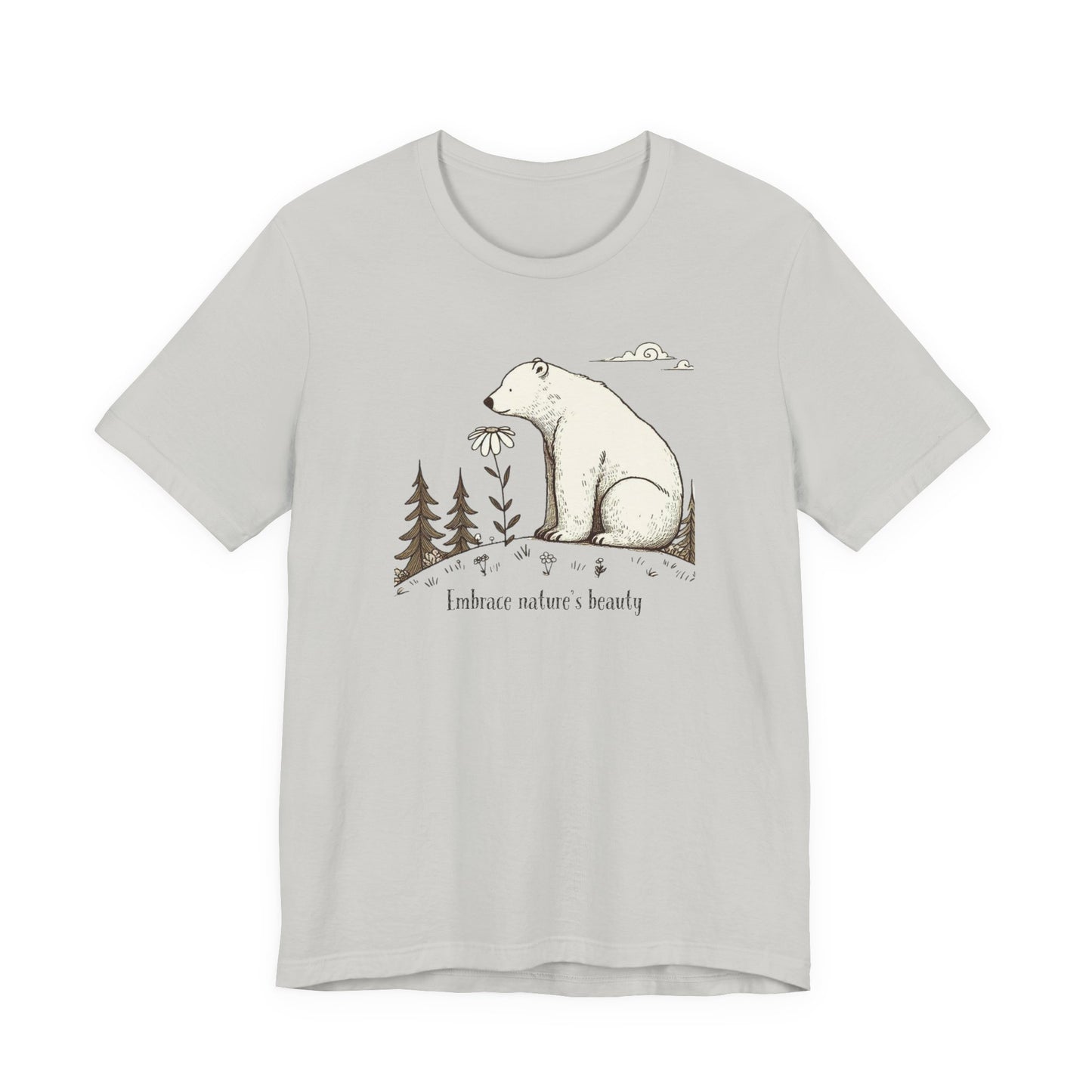 Polar Bear Nature Tee | Embrace Nature’s Beauty Shirt