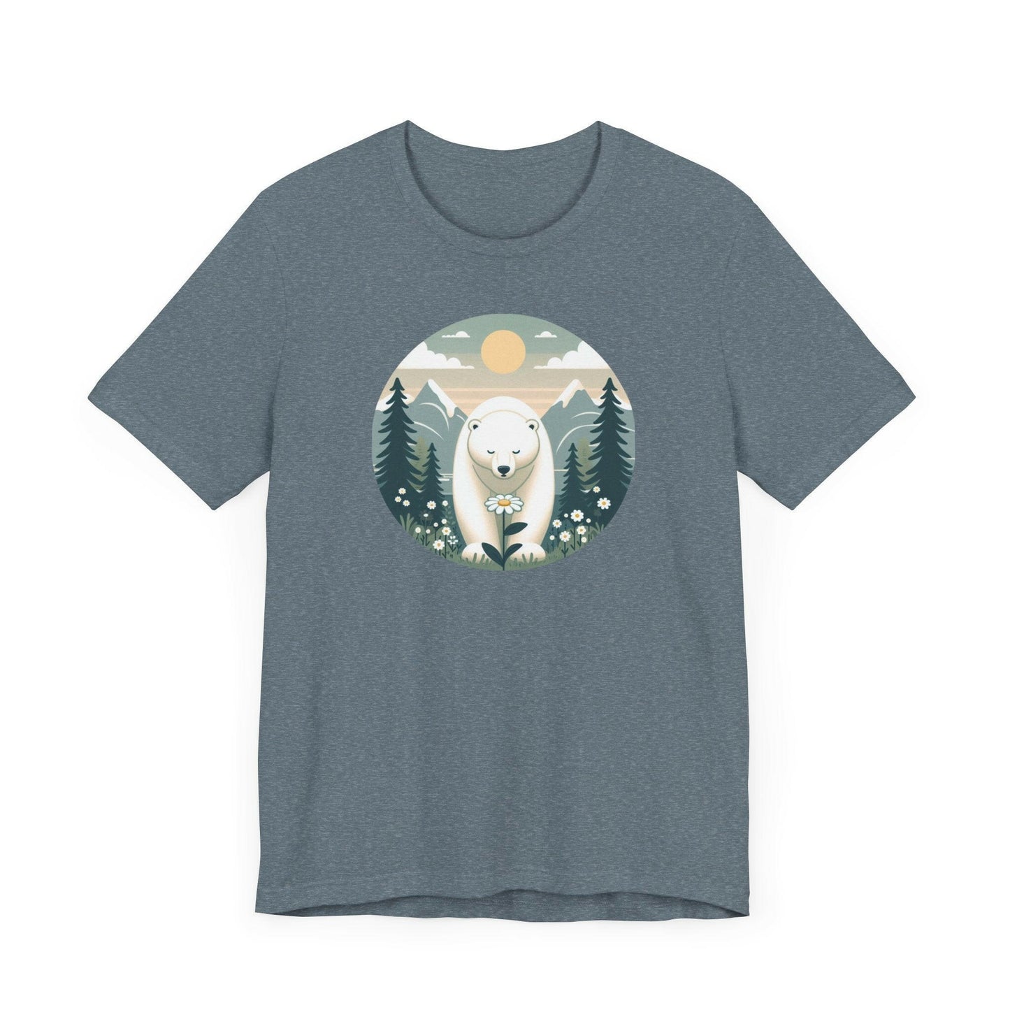 Polar Bear Tee - Cozy Nature-Inspired T-Shirt for Animal Lovers