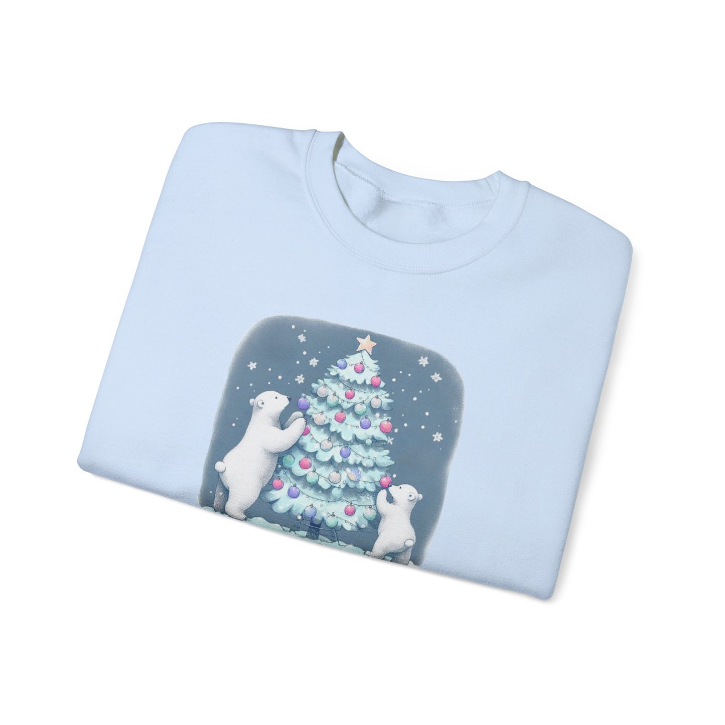 Love and Joy Polar Bear Christmas Sweatshirt