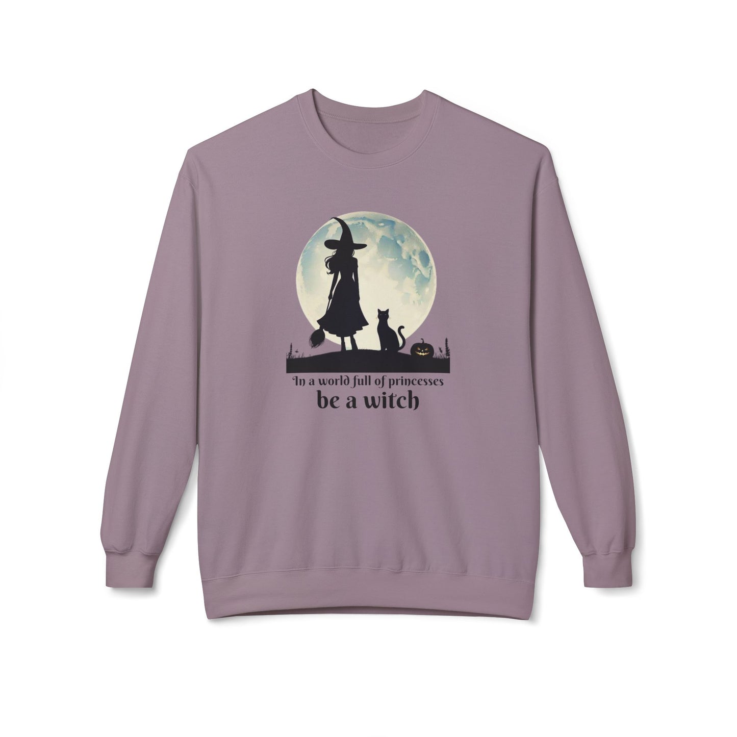 Be a Witch Sweatshirt | Halloween Midweight Crewneck