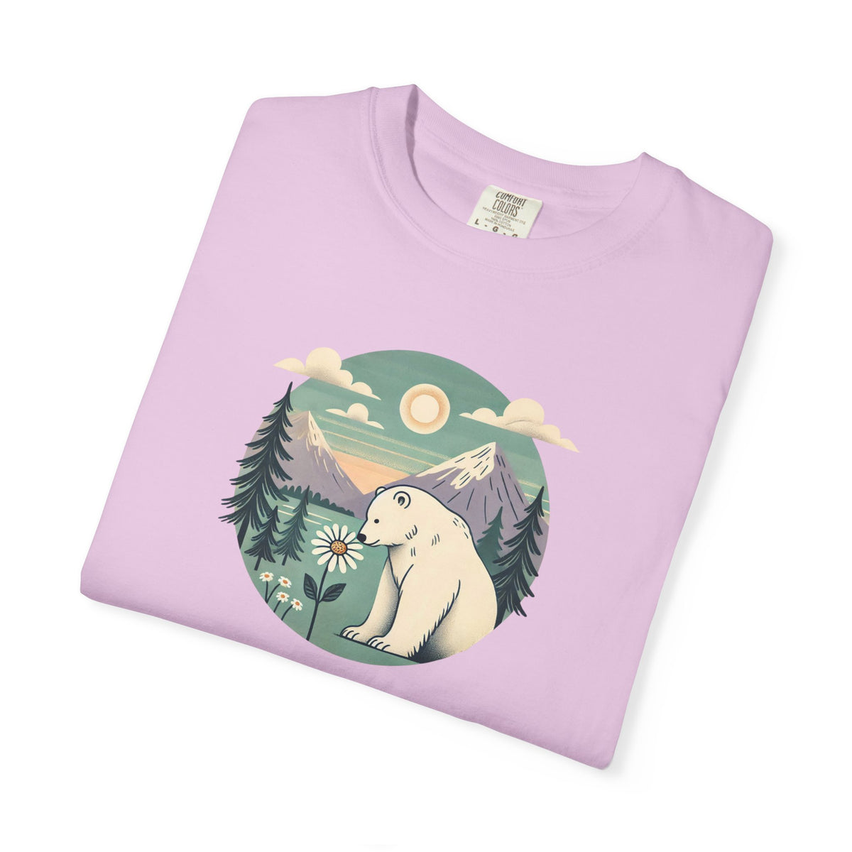 Polar Bear Mountain T-Shirt | Comfort Colors Tee