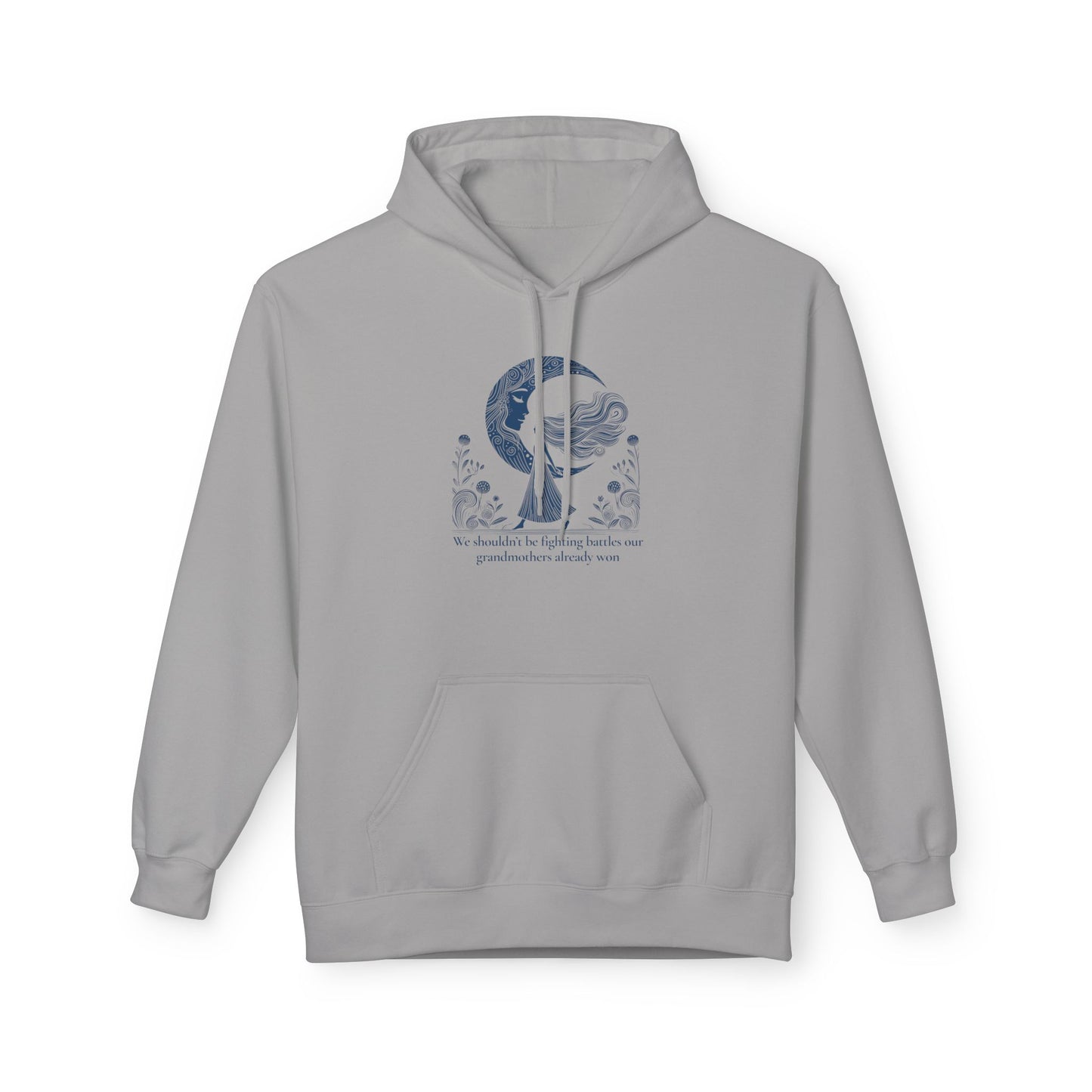 We Shouldn’t Be Fighting Battles Midweight  Hoodie,  Moon Goddess Design