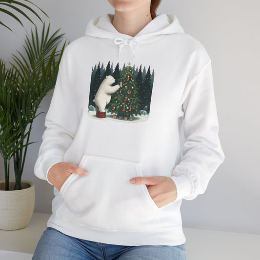 Feeling Like Christmas Polar Bear Hoodie