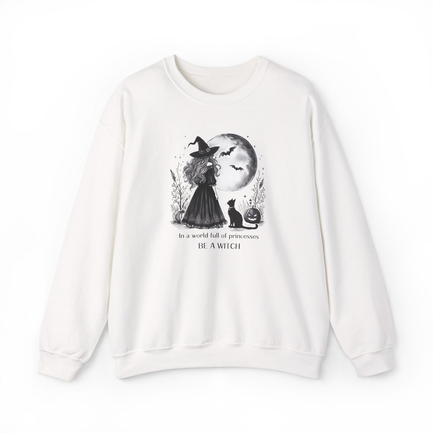 Be a Witch -Feminist Halloween Sweatshirt - Stompy Paws
