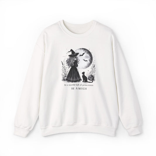 Be a Witch -Feminist Halloween Sweatshirt - Stompy Paws