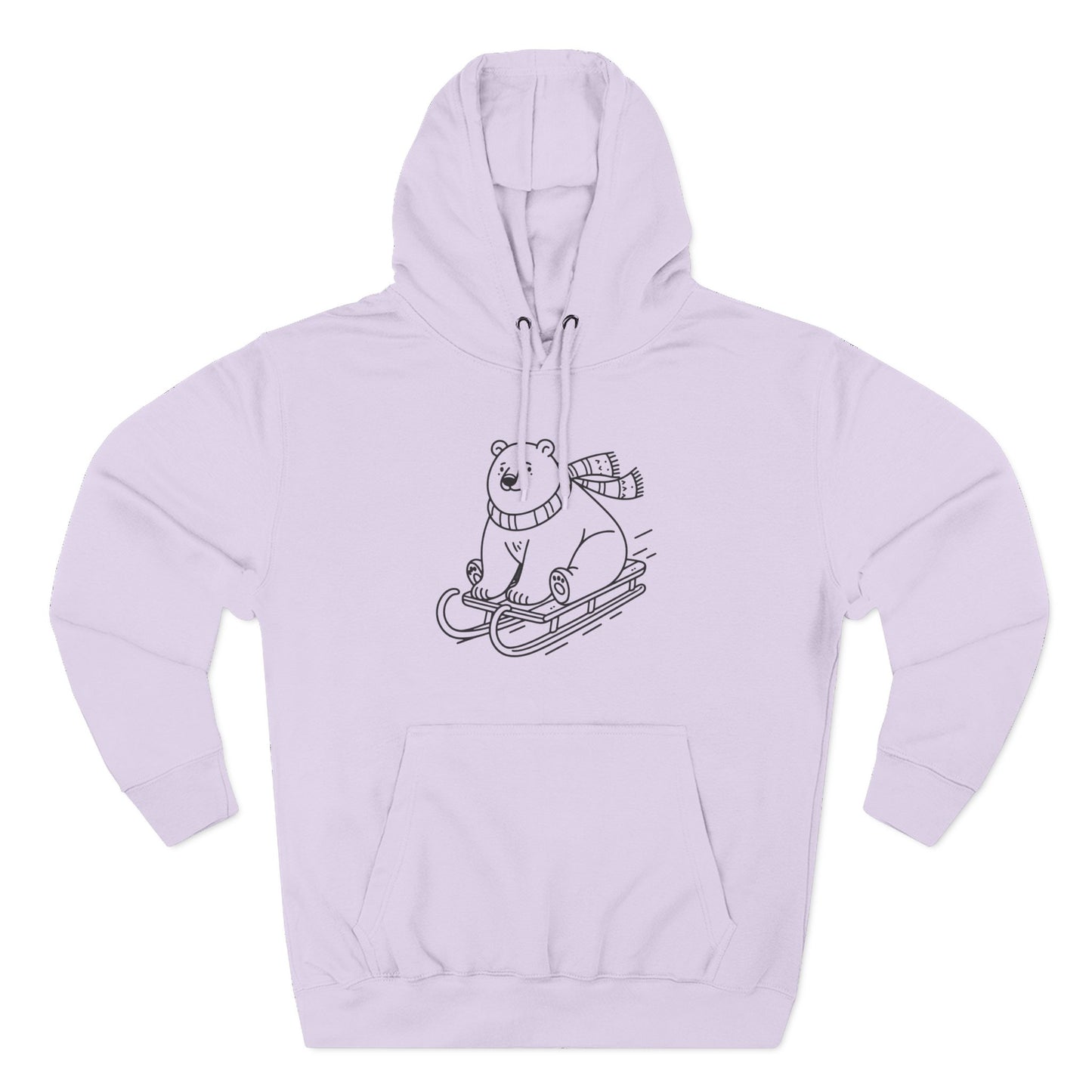 Polar Bear Sledding Hoodie