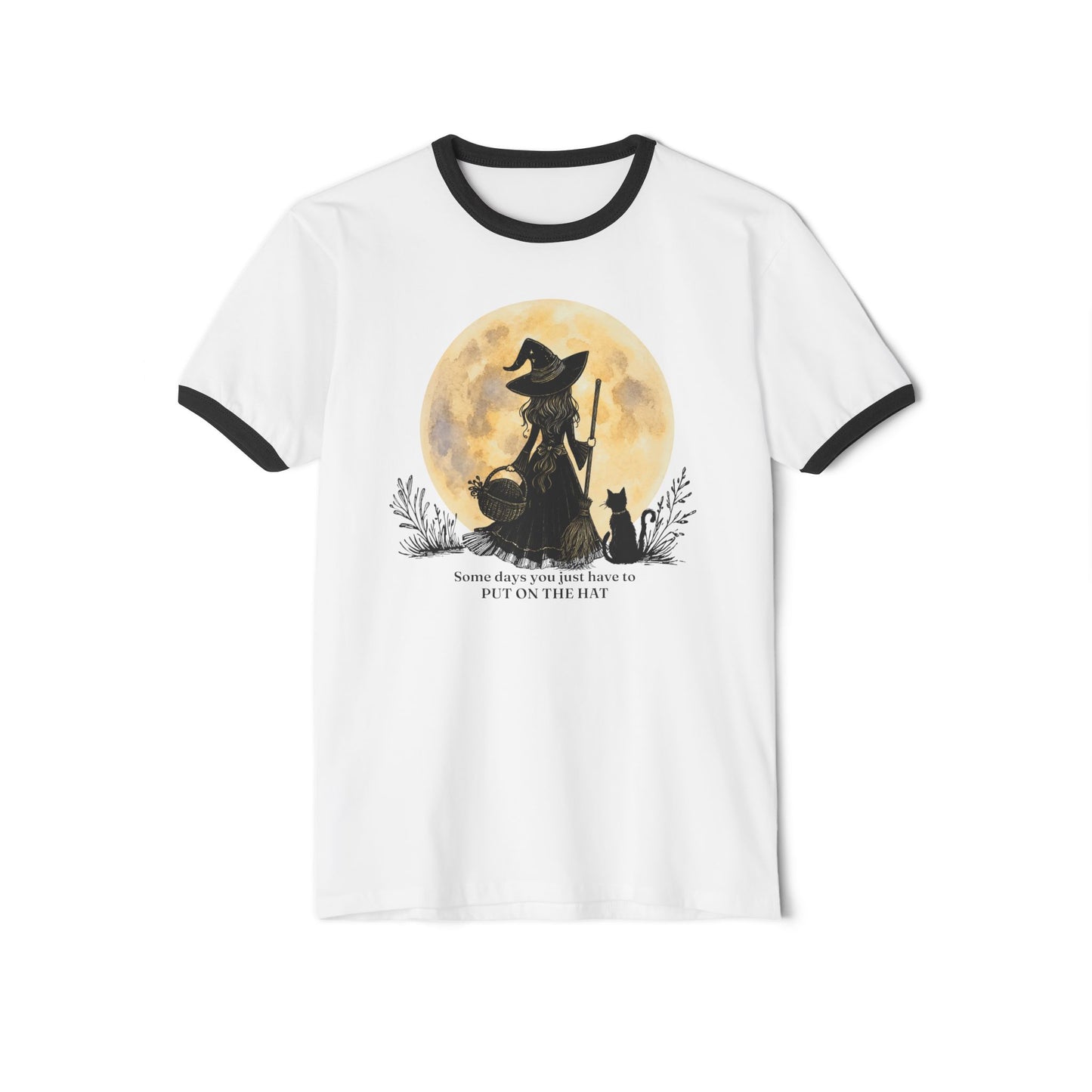 Some Days You Just Have to Put on the Hat | Comfort Colors® Witch Graphic T-Shirt