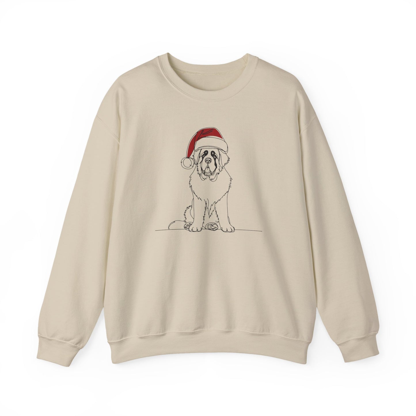 Saint Bernard Christmas Sweatshirt